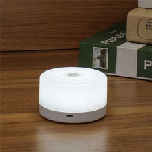 Load image into Gallery viewer, USB Rechargeable LED Magnet Bedside Lamp Touch Stepless Dimmable Magnet Night Light